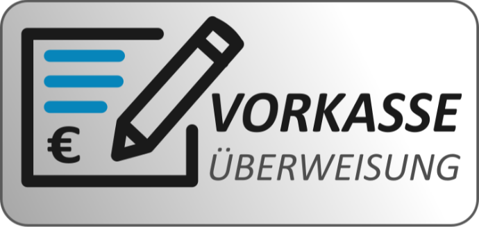 Vorauskasse mit Banküberweisung