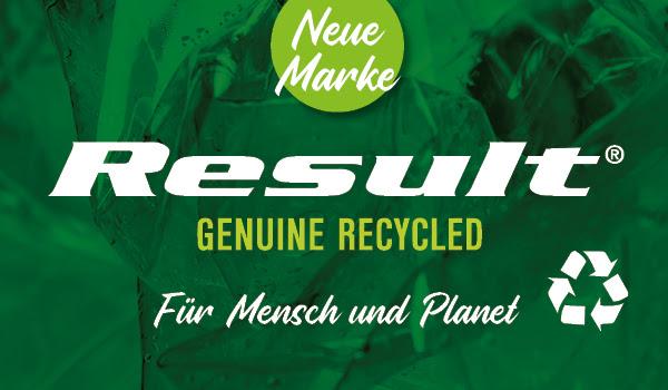 result recycled products - made of recycled material