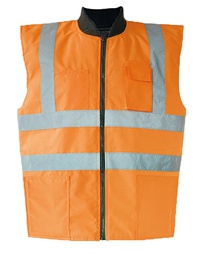 Korntex KXTABW Hi-Vis Reversible Safety Bodywarmer Ural 2-in-1