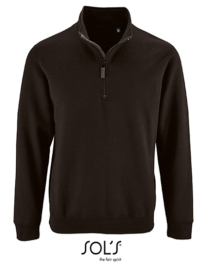 SOL´S 02088 Men´s Zip High Collar Sweatshirt Stan
