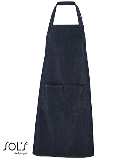 SOL´S 02104 Denim Bib Apron Grant With Pocket