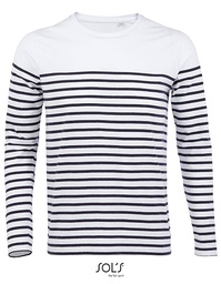 SOL´S 03099 Men´s Long Sleeve Striped T-Shirt Matelot