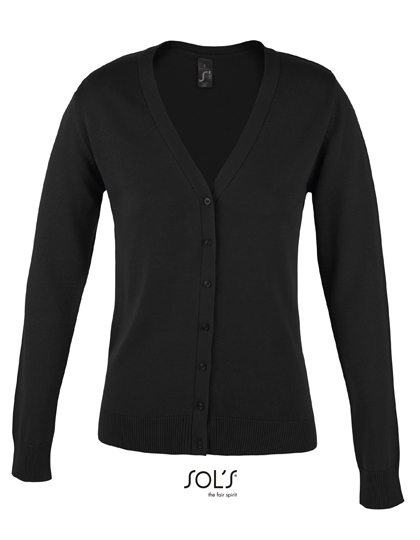 SOL´S 90012 Women´s Golden V-Neck Knitted Cardigan