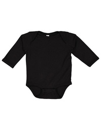 Rabbit Skins 4411EU Infant Fine Jersey Long Sleeve Bodysuit