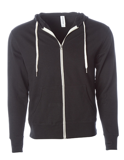 Independent PRM90HTZ Unisex Midweight French Terry Zip Hood