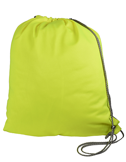 L-merch 6170 Einseitig reflektierender Turnbeutel