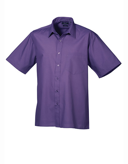 Premier Workwear PR202 Men´s Poplin Short Sleeve Shirt