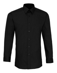 Premier Workwear PR204 Men´s Long Sleeve Fitted Poplin Shirt