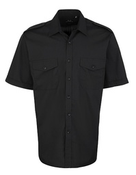 Premier Workwear PR212 Pilot Shirt Short Sleeve