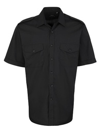 Premier Workwear PR212 Pilot Shirt Short Sleeve