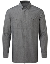 Premier Workwear PR247 Men´s Organic Chambray Fairtrade Long Sleeve Shirt