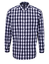 Premier Workwear PR250 Men´s Mulligan Check Cotton Long Sleeve Shirt