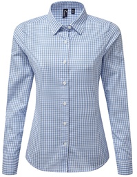 Premier Workwear PR352 Women´s Maxton Check Long Sleeve Shirt