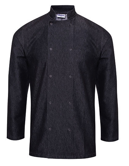 Premier Workwear PR660 Denim Chef´s Jacket