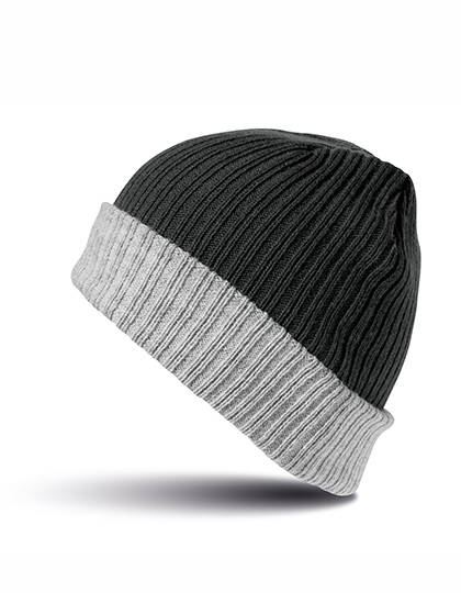 Result Winter Essentials RC378X Double Layer Knitted Hat