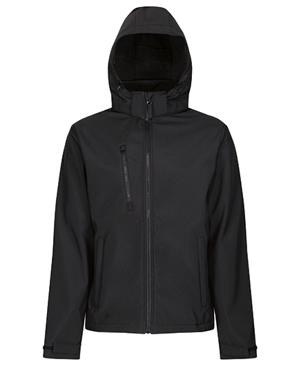 Regatta Professional TRA701 Venturer 3-Layer Printable Hooded Softshell Jacket