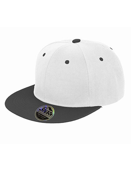 Result Headwear RC082X Bronx Original Flat Peak Snapback Dual Colour Cap