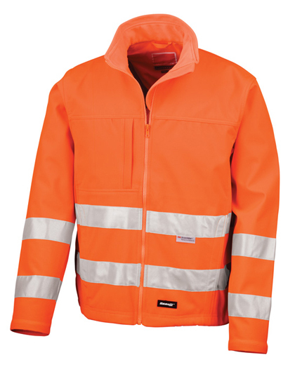 Result Safe-Guard R117X High Vis Soft Shell Jacket