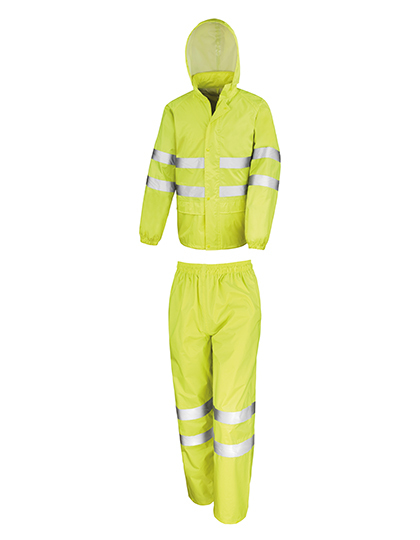 Result Safe-Guard R216X High Vis Waterproof Suit