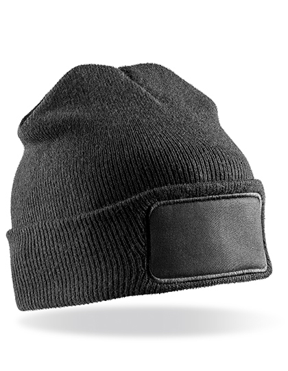 Result Genuine Recycled RC927X Recycled Double Knit Printers Beanie