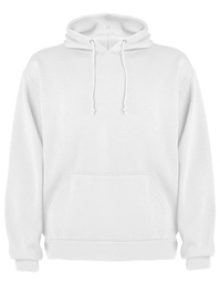 [1000306067] Roly SU1087 Capucha Hooded Sweatshirt (White 01, S)