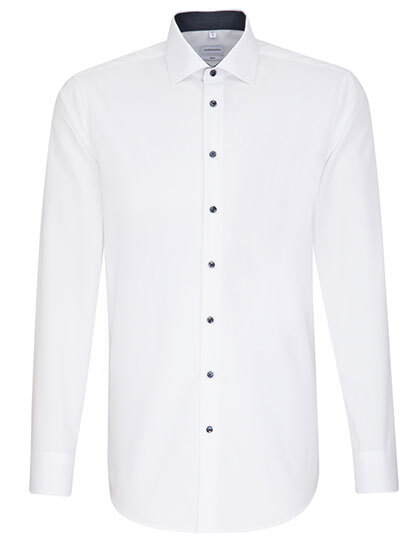 Seidensticker 693690 Men´s Shirt Poplin Slim Fit Long Sleeve