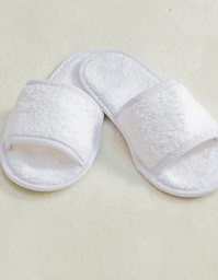 Towel City TC064 Classic Terry Slippers - Open Toe