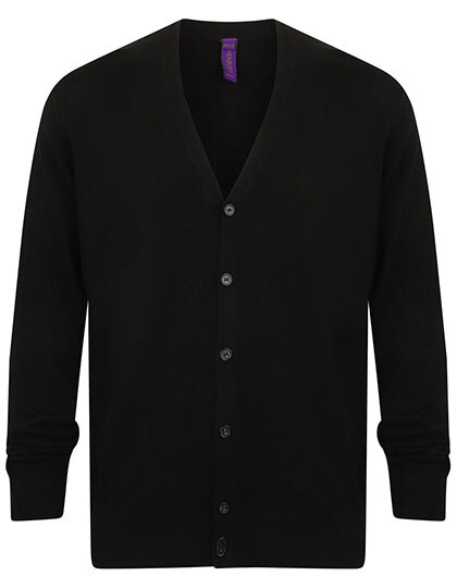 Henbury H722 Men´s Lightweight V-Neck Cardigan