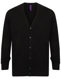 Henbury H722 Men´s Lightweight V-Neck Cardigan