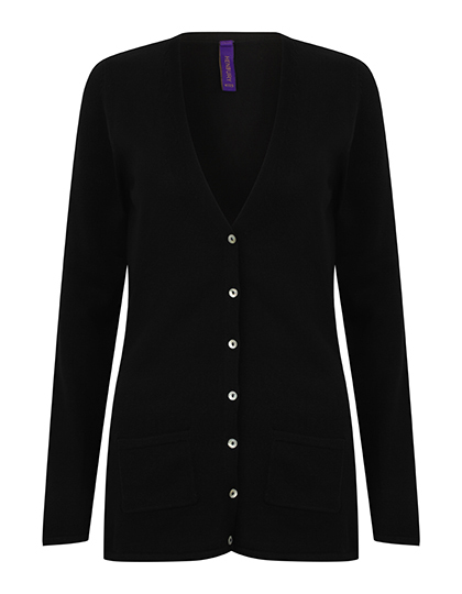 Henbury H723 Ladies´ Lightweight V-Neck Cardigan