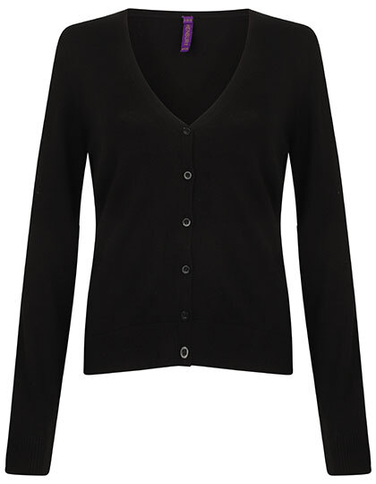Henbury H726 Ladies´ Lightweight V-Neck Short Cardigan