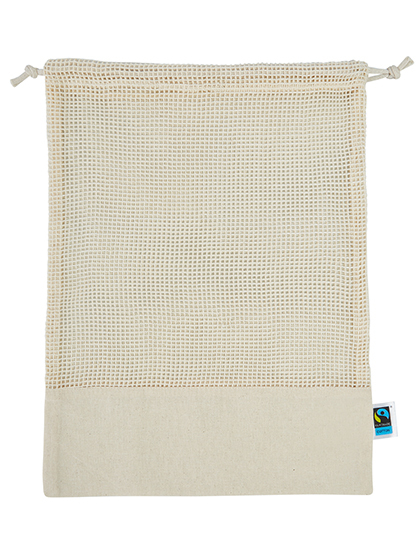 Printwear Fairtrade Cotton Mesh Bag