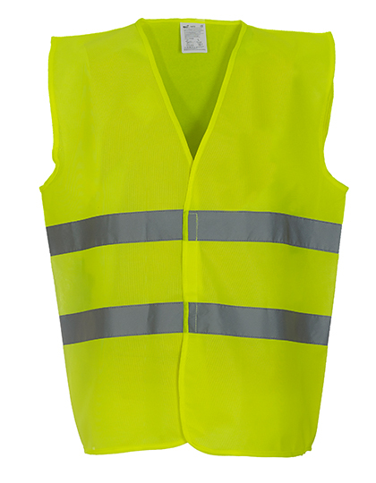 YOKO HVW102 Hi-Vis 2 Bands Waistcoat