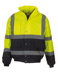 YOKO HVP218 Hi-Vis Two-Tone Bomber Jacket