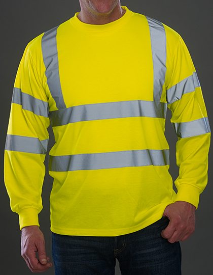 YOKO HVJ420 Hi-Vis Long Sleeve T-Shirt