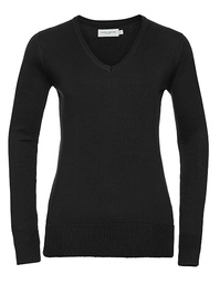 Russell Collection R-710F-0 Ladies´ V-Neck Knitted Pullover