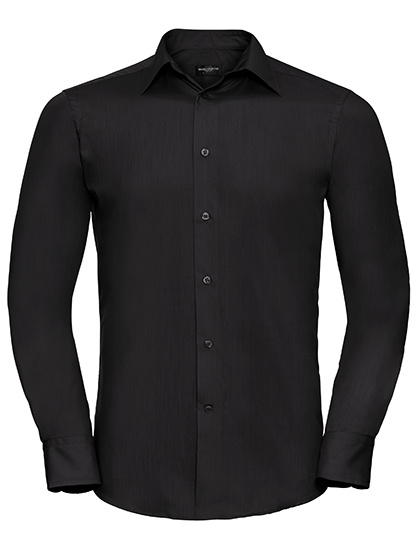 Russell Collection R-924M-0 Men´s Long Sleeve Tailored Polycotton Poplin Shirt