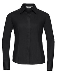 Russell Collection R-924F-0 Ladies´ L/S Poly-Cotton Easy Care Fitted Poplin Shirt