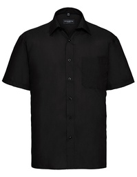 Russell Collection R-935M-0 Men´s Short Sleeve Classic Polycotton Poplin Shirt