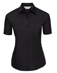 Russell Collection R-935F-0 Ladies´ Short Sleeve Classic Polycotton Poplin Shirt