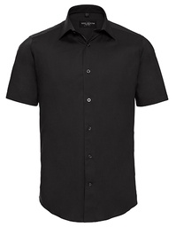 Russell Collection R-947M-0 Men´s Short Sleeve Fitted Stretch Shirt