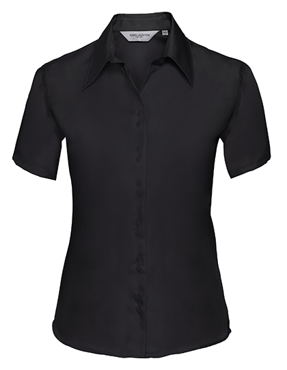 Russell Collection R-957F-0 Ladies´ Short Sleeve Tailored Ultimate Non-Iron Shirt