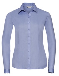 Russell Collection R-962F-0 Ladies´ Long Sleeve Tailored Herringbone Shirt