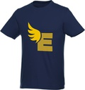 T-Shirt inklusive ihren Logo Siebdruck