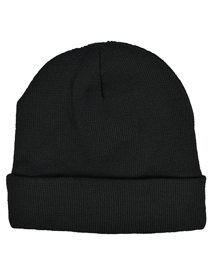 L-merch 1454 Knitted Hat with Fleece