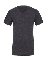 Canvas 3005CVC Unisex Heather CVC Short Sleeve V-Neck Tee