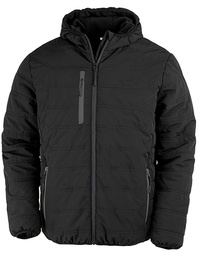 Result Genuine Recycled R240X Recycled Black Compass Padded Winter Jacket