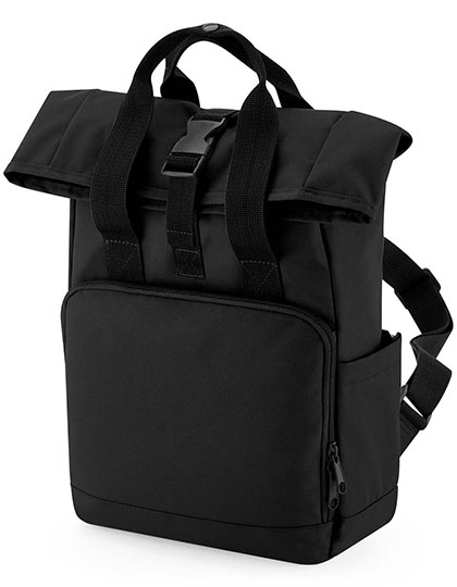 BagBase BG118S Recycled Mini Twin Handle Roll-Top Backpack