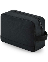 BagBase BG286 Zaino Roll-top Riciclato, In Poliestere 600D, Con Scomparto Per Laptop 15.6", Nero, 32x44x13 Cm
