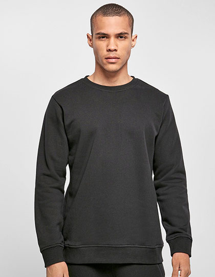 Build Your Brand BY173 Organic Basic Crew